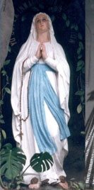 Virgen Gruta de Lourdes Chile